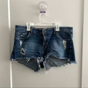 Blue Denim Jean Short